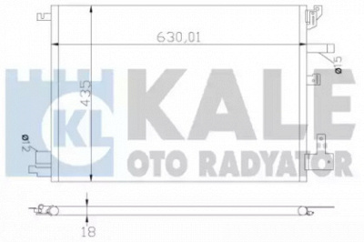 KALE OTO RADYATOR 394200 -  Конденсатор, кондиционер